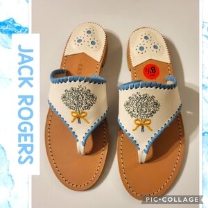 JACK ROGERS BABY BREATHS THONG SANDALS